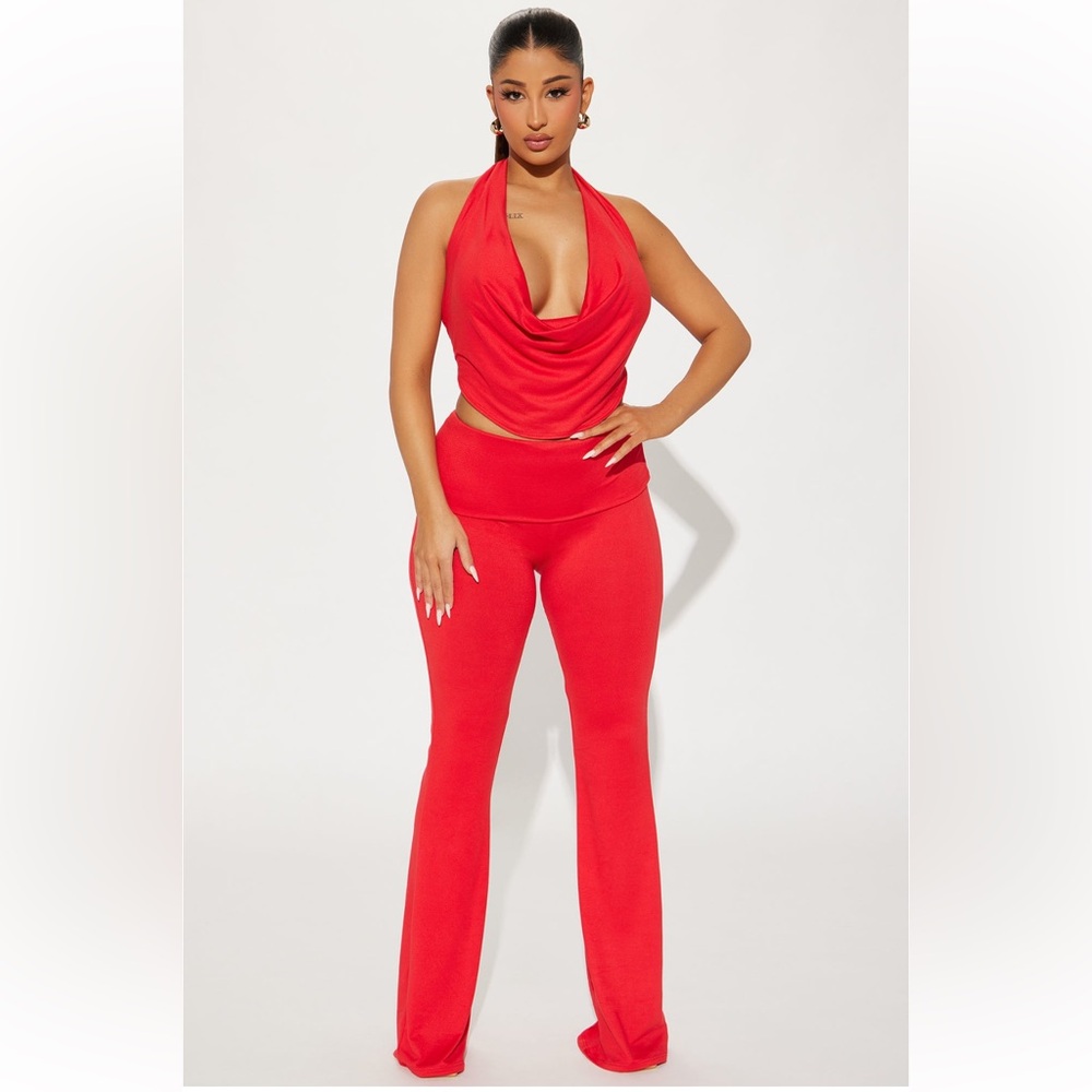 Fashion Nova Staying Long Pant Set